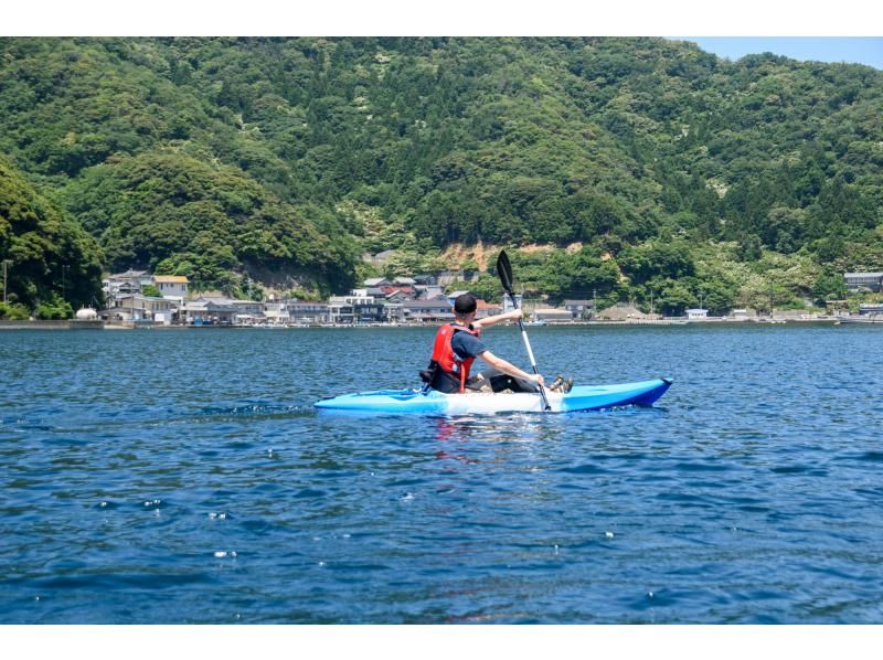 【若狭・常神半島】青の洞窟カヤックツアー《カップル・女性・ファミリーにおすすめ！ワンちゃんOK！写真映え間違いなしの絶景スポット！》の紹介画像