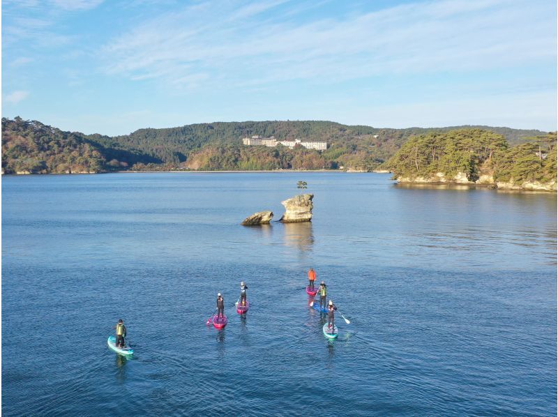 【Matsushima】English & Mandarin Private SUP Sightseeing Tourの紹介画像