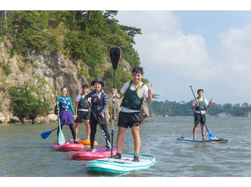 【Matsushima】English & Mandarin Private SUP Sightseeing Tourの紹介画像