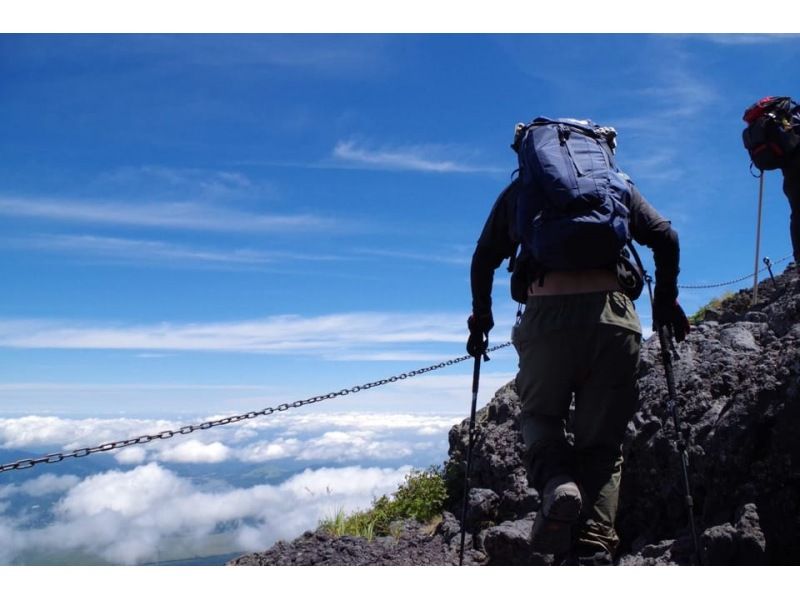 [山梨县, 富士山] 2日富士山登山游：含山间小屋住宿、餐饮、温泉の紹介画像