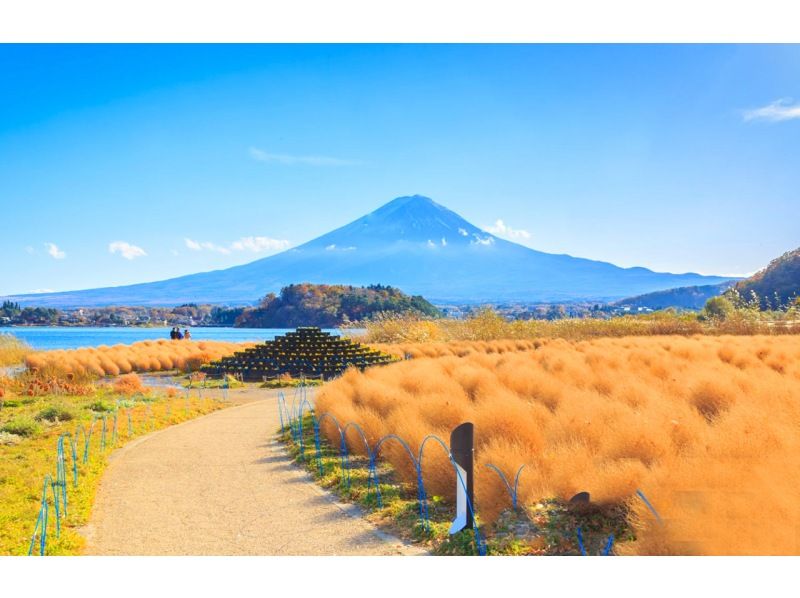 【一日游】富士山B路线：富士山、河口湖、山中湖、温泉の紹介画像