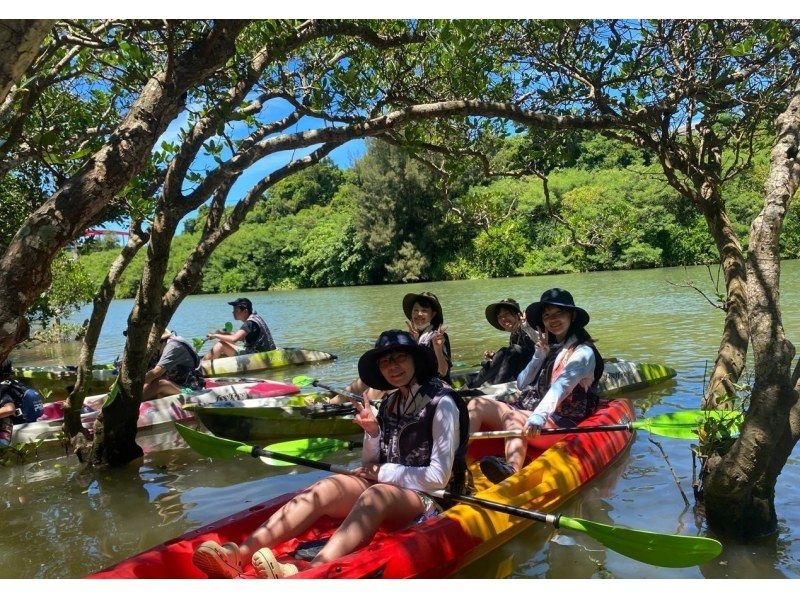 Mangrove Kayaking: Starts at 4pm. Enjoy the cool weather in the gentle sunlight! Limited time offer. Ages 2 and up are welcome. Free rental items available in a variety of sizes for children!の紹介画像