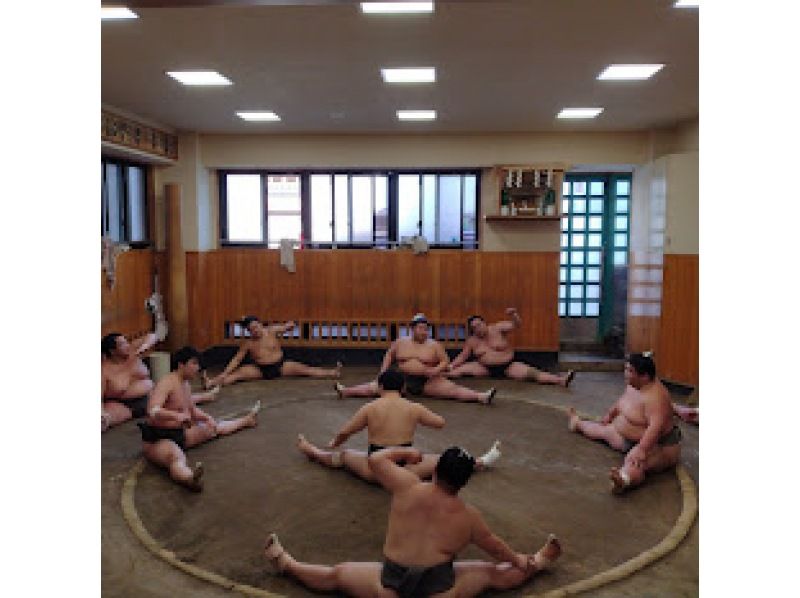 [Tokyo/Kiyosumi Shirakawa] A tour to see the morning practice at a sumo stable and experience Japan's beautiful culture and historyの紹介画像