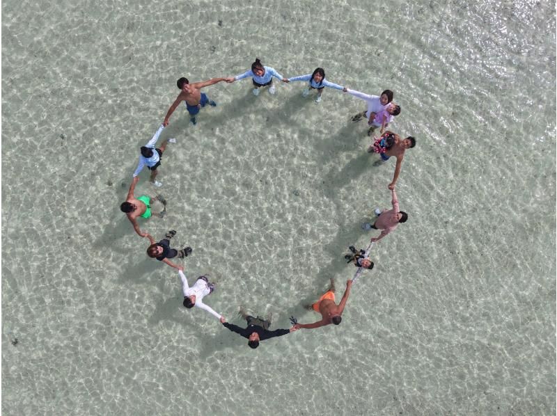 半日/午前】ボートで行く！幻の島（浜島）上陸！&綺麗な珊瑚礁＋可愛い熱帯魚が見れる2ポイントシュノーケル！海亀遭遇率高確率！撮影無料サービスの紹介画像