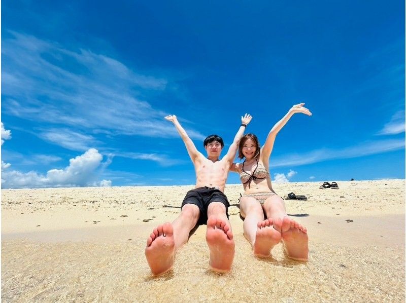 [Okinawa Ishigaki Island] Landing on mysterious island (Hamajima) & Snorkeling Half-day Tour!