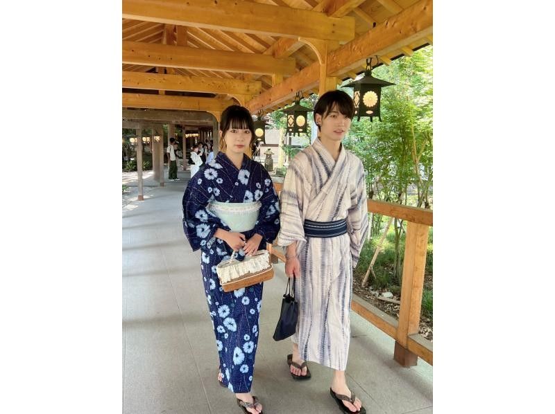 [Koedo Kawagoe] Why not take a stroll around Kawagoe wearing an authentic kimono or yukata from Kimonoya Sara?の紹介画像