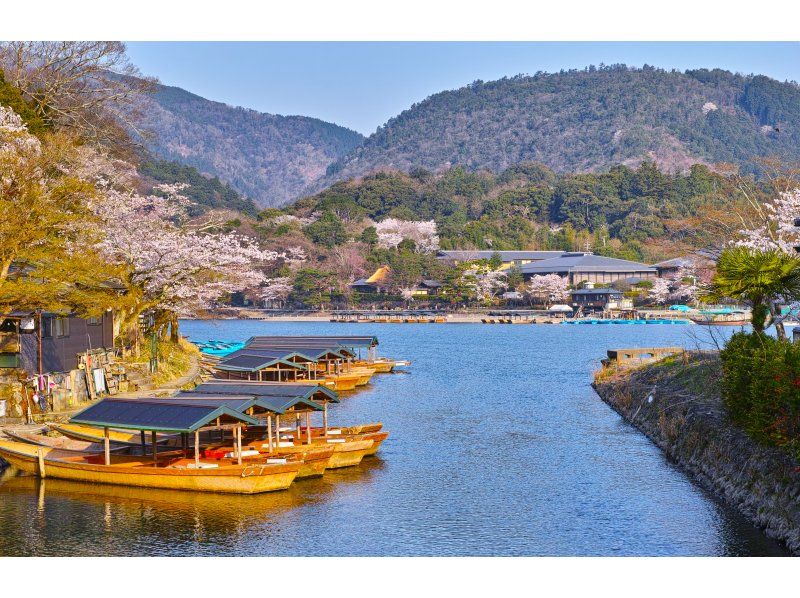 SALE! [Day trip/Pick-up from city hotels] Kyoto, Arashiyama trolley train, Sanzen-in Templeの紹介画像