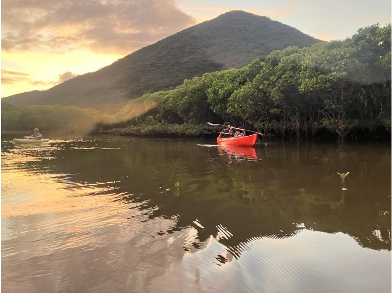 SALE! [Amami Oshima Mangrove] Sunset & Night Kayak Tour | Enjoy the sunset, stars and jungle!の紹介画像