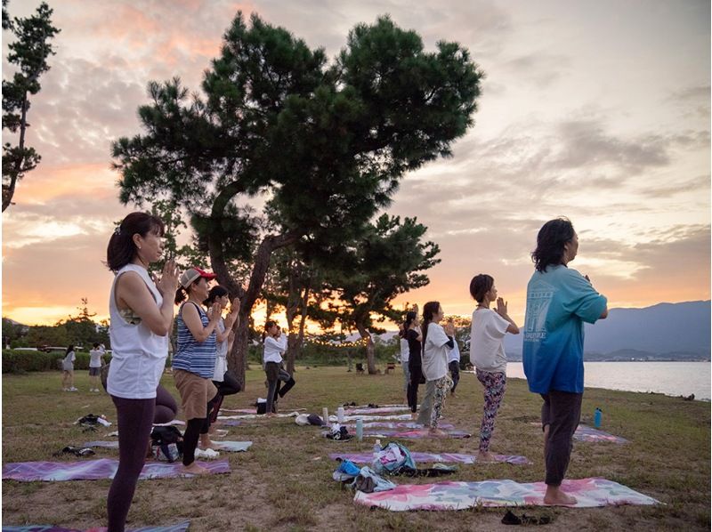 [Shiga / Lake Biwa] Sunset Yoga! Only available on Saturday, September 28, 2024