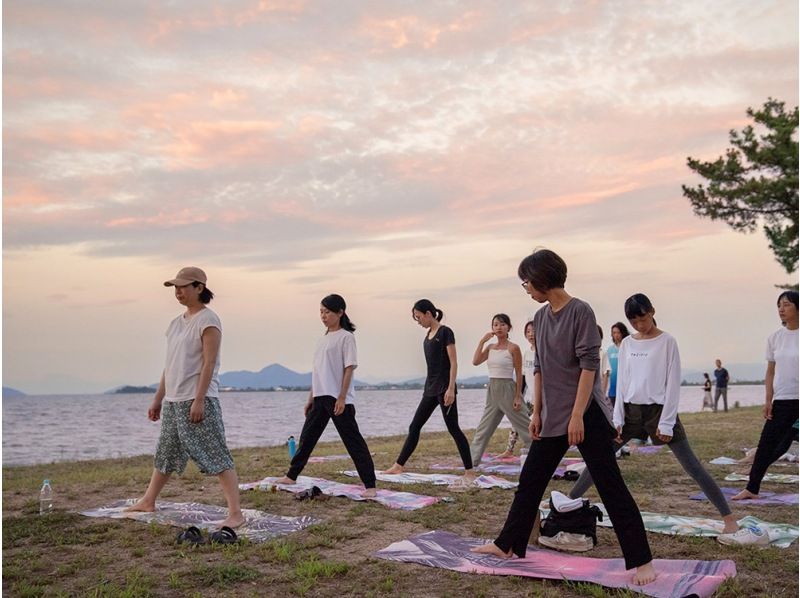 [Shiga / Lake Biwa] Sunset Yoga! Only available on Saturday, September 28, 2024