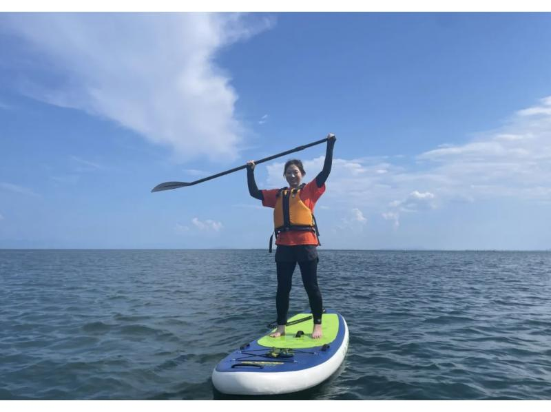 [Shiga, Lake Biwa] Experience SUP at Oku-Biwa Lake! Lake touring suitable for beginnersの紹介画像