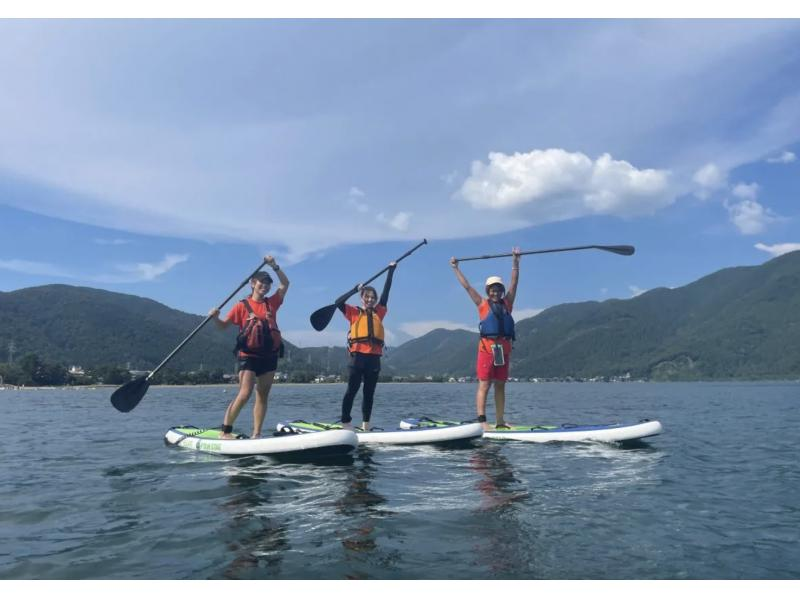 [Shiga, Lake Biwa] Experience SUP at Oku-Biwa Lake! Lake touring suitable for beginnersの紹介画像