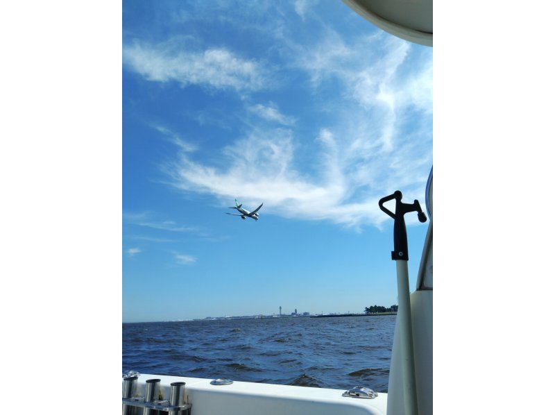 [Tokyo, Odaiba] See planes taking off and landing at Haneda Airport up close! A 90-minute cruise!