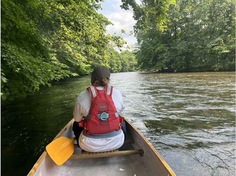 [Hokkaido, Chitose River] [Canadian Canoe Standard Course] Canoe down the crystal clear Chitose River through the lush forest ☆★☆の紹介画像