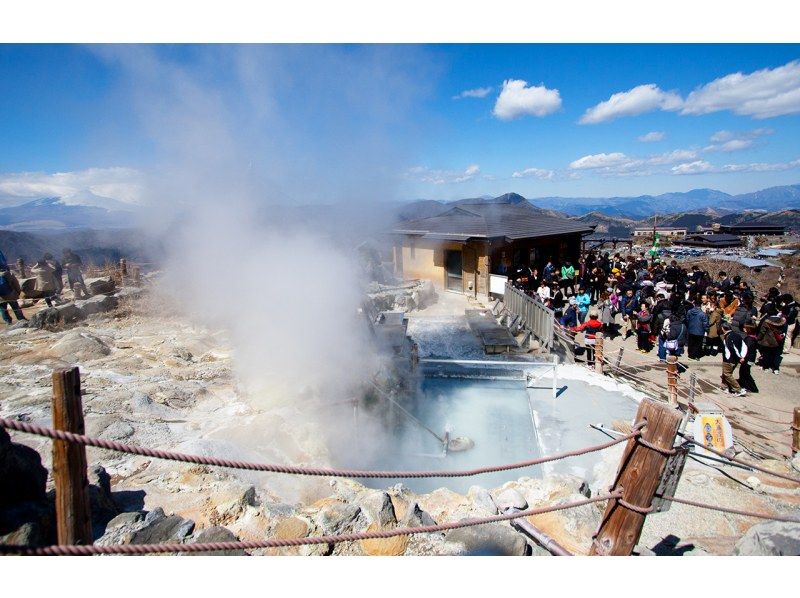 【13人のチームです/市内ホテルからの送迎です】富士山Dコース：大涌谷・箱根の紹介画像