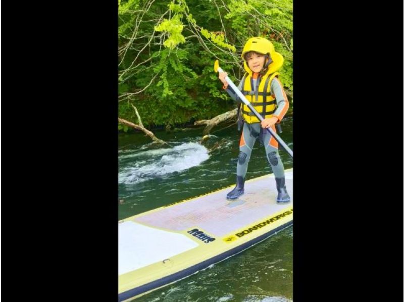 【北海道・帯広】自然を満喫♪十勝川でたのしむリバーSUPツアー【ファミリー・お友達・女性におすすめ♪】の紹介画像