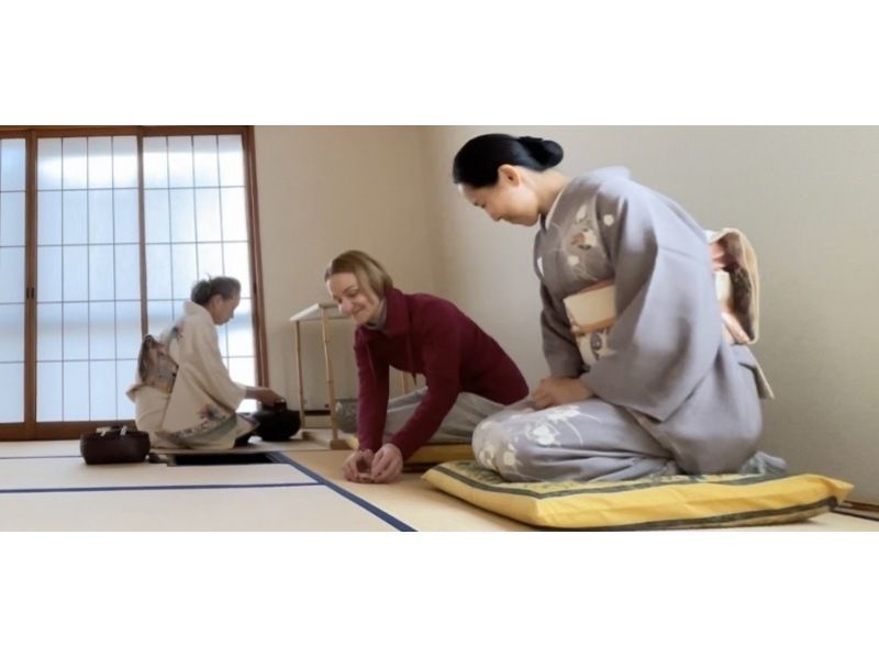 【Kumamoto/Kumamoto】Seasonal wagashi making and Japanese tea ceremonyの紹介画像