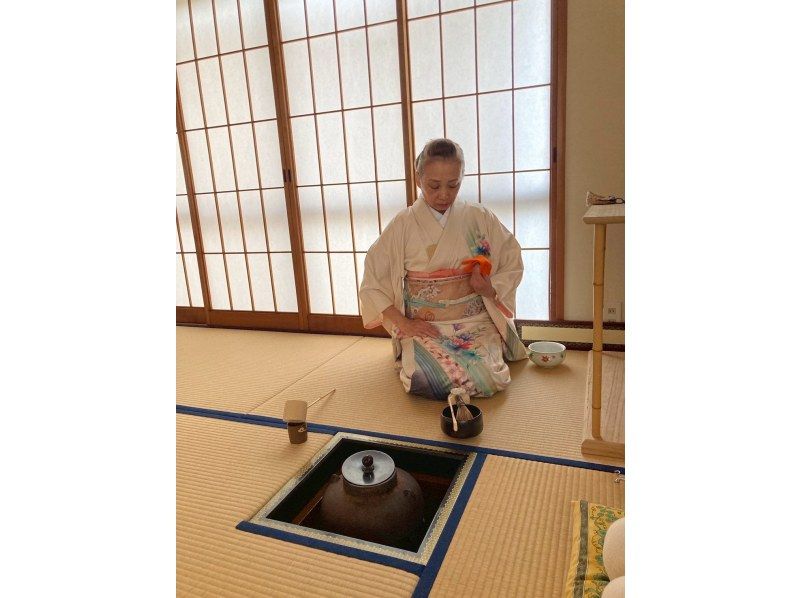 【Kumamoto/Kumamoto】Seasonal wagashi making and Japanese tea ceremonyの紹介画像