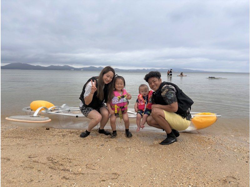 [Okinawa, Onna Village] The beautiful sea in Okinawa with a drone! Experience "Clear Kayak"