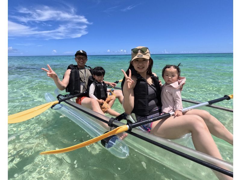 [Okinawa, Onna Village] The most beautiful sea in Okinawa with a drone! Experience "Clear Kayak" + unlimited photography only here! Near Junglia!の紹介画像