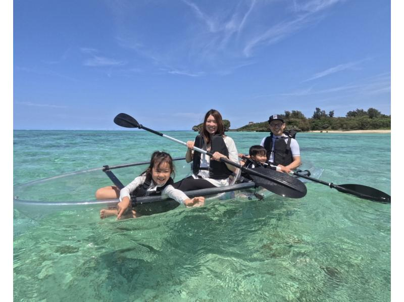 [Okinawa, Onna Village] The most beautiful sea in Okinawa with a drone! Experience "Clear Kayak" + unlimited photography only here! Near Junglia!の紹介画像