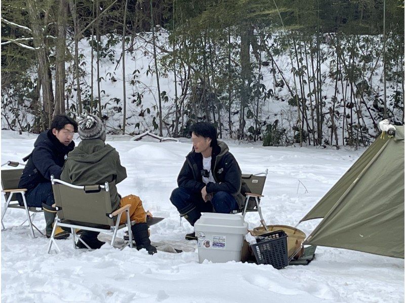 [Akita, Shirakami-Sanchi] Bonfire cafe at the foot of the Shirakami-Sanchi♪ Empty-handed/2 hours/Coffee and roasted marshmallows/Relax while watching the flamesの紹介画像