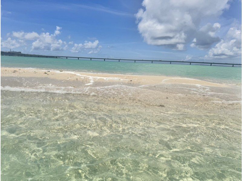 「SALE！」【沖縄・宮古島】ジェットスキーで行く幻の島【ユニの浜】へ上陸ツアー（記念写真付き）の紹介画像