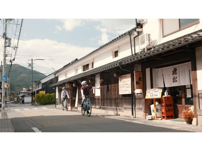 e-bikeツアーお酒のふるさと神話の地をめざす、自然豊かな宍粟サイクリングと酒蔵で味わう健康発酵ランチ◎姫路駅名物のえきそば券付！の紹介画像