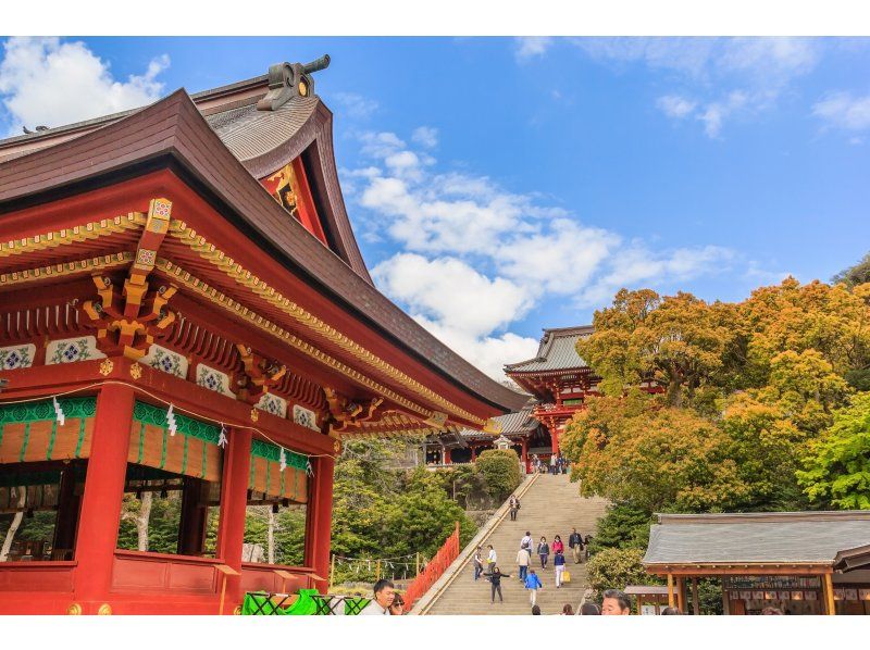 鎌倉・横浜｜江ノ島＆鎌倉高校＆鶴岡八幡宮＆横浜日帰りツアー（江ノ電体験付き）の紹介画像