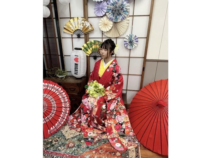 [Niigata/Niigata Station] Kimono experience | Princess style photo shoot planの紹介画像