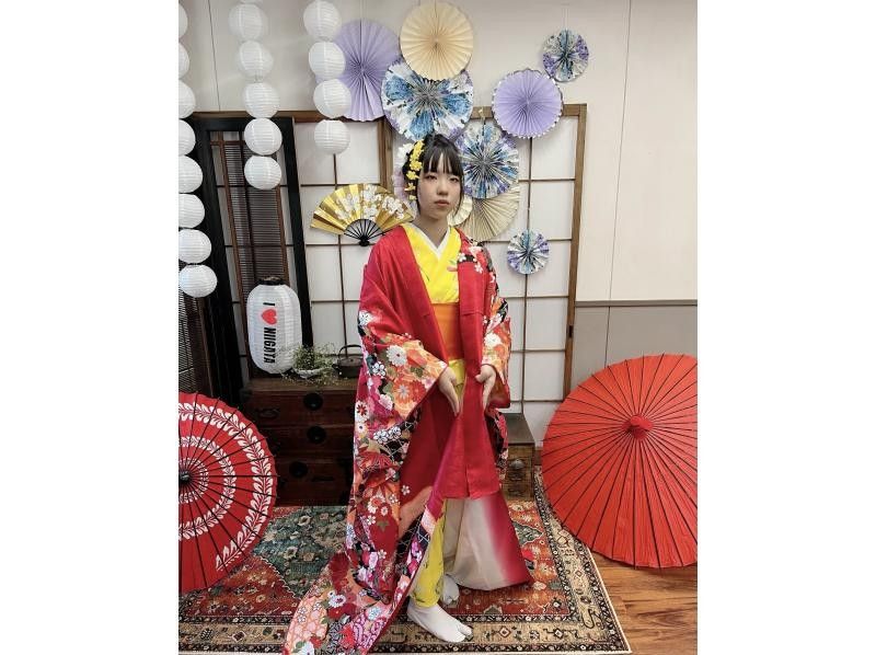 [Niigata/Niigata Station] Kimono experience | Princess style photo shoot planの紹介画像