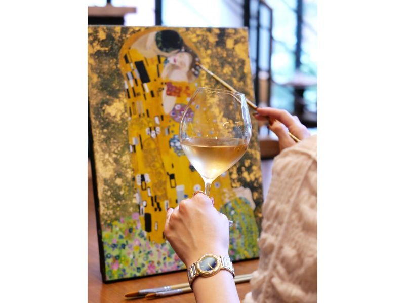 [Tokyo, Nihonbashi] A foolproof art experience - "Wine pairing" with paintings and "Empty-handed luxury" Beginners, singles and children welcome!の紹介画像