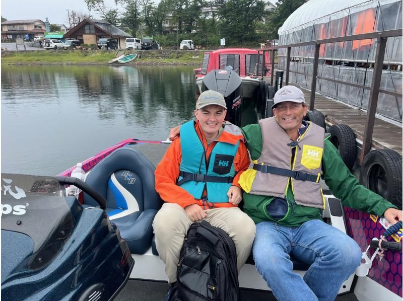 [Yamanashi, Lake Kawaguchi] Fishing & Cruise Experience Plan - Enjoy a full-fledged fishing boat ride while looking at Mt. Fuji! Empty-handed OK!の紹介画像