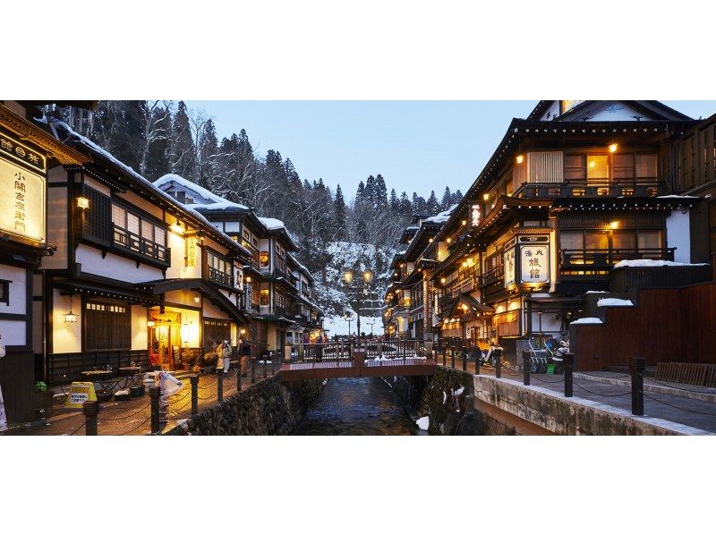 [Yamagata] For 2 people! 1 day tour to Zao Ropeway & Taisho romanticism Ginzan Onsen