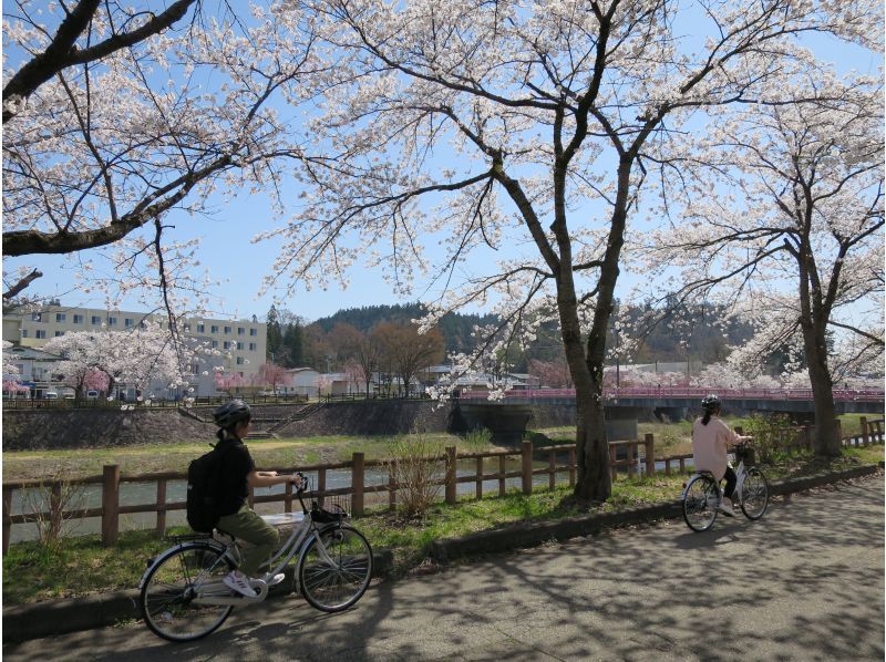 [秋田县横手市]和Charida一起去吧！骑自行车环游横手 - 骑着电动助力自行车环游横手の紹介画像