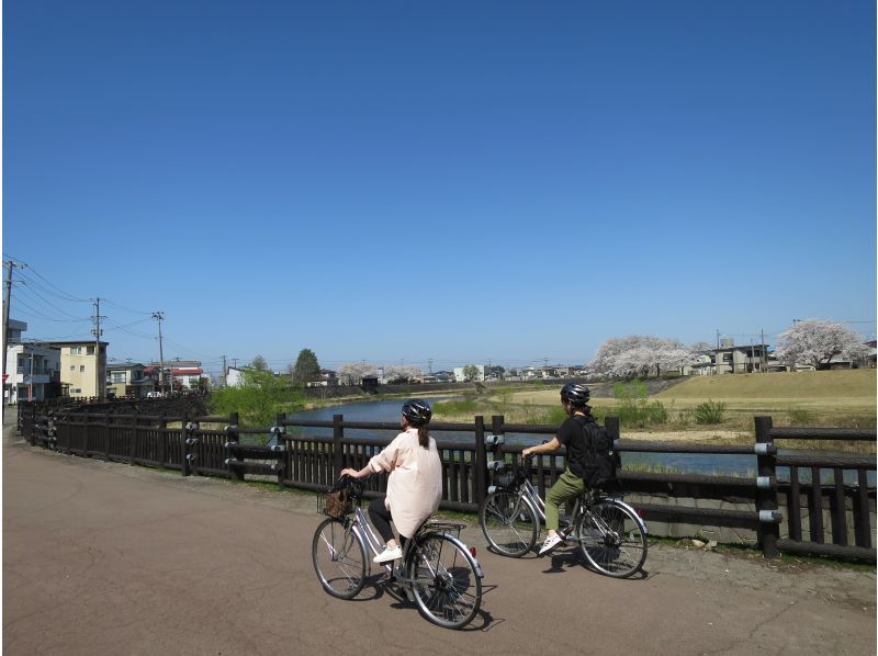 【秋田県横手市】チャリダーと行く！自転車から観る横手旅〜電動アシスト付き自転車でめぐる市内観光〜の紹介画像