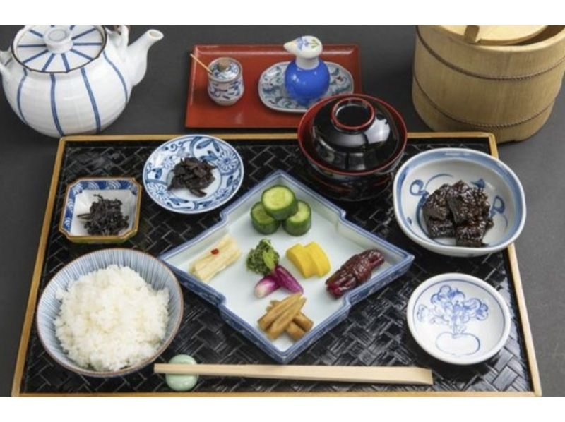 [Kyoto, Nishijin] Experience making "Bubuzuke" with the proprietress. Ladies' parties and couples are welcome, and you can relax in the private space of a historically designed Kyoto townhouse. You can come empty-handed.の紹介画像