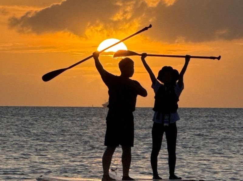 【沖縄・宮古島】1組貸切サンセット クリアSUP/クリアカヤック｜ドローン撮影＆返金保証の紹介画像