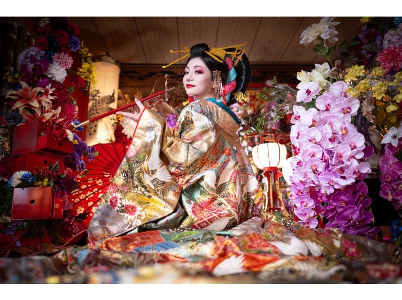 [Chiba City/1 minute walk from Sobu Line Station] Oiran transformation experience full set plan with Chiba souvenirの紹介画像