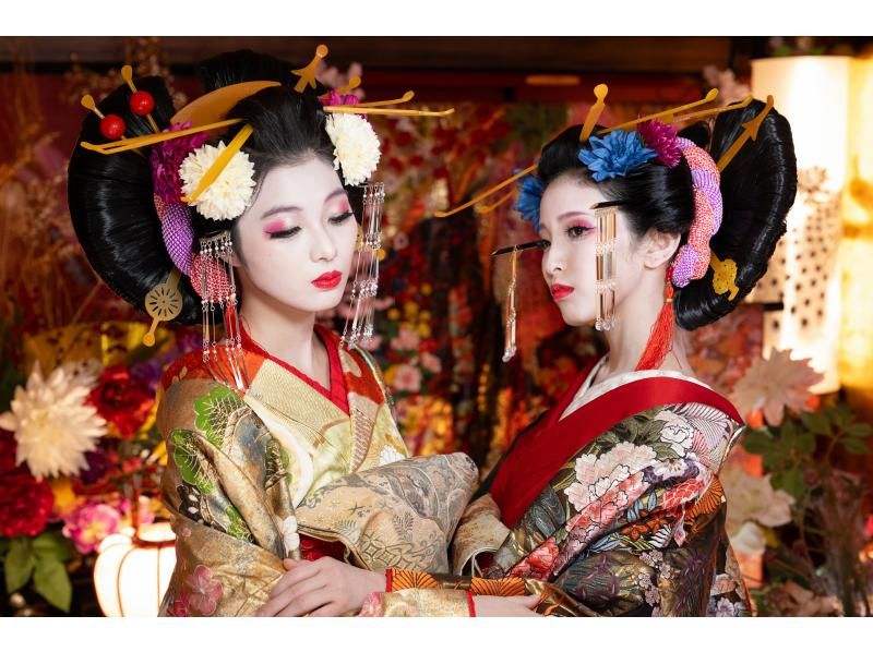 [Chiba/JR Sobu Line Station Nearby] Authentic Oiran Transformation Photoshoot for Couples - Approx. 4-5 hours - 1 minute walk from the stationの紹介画像