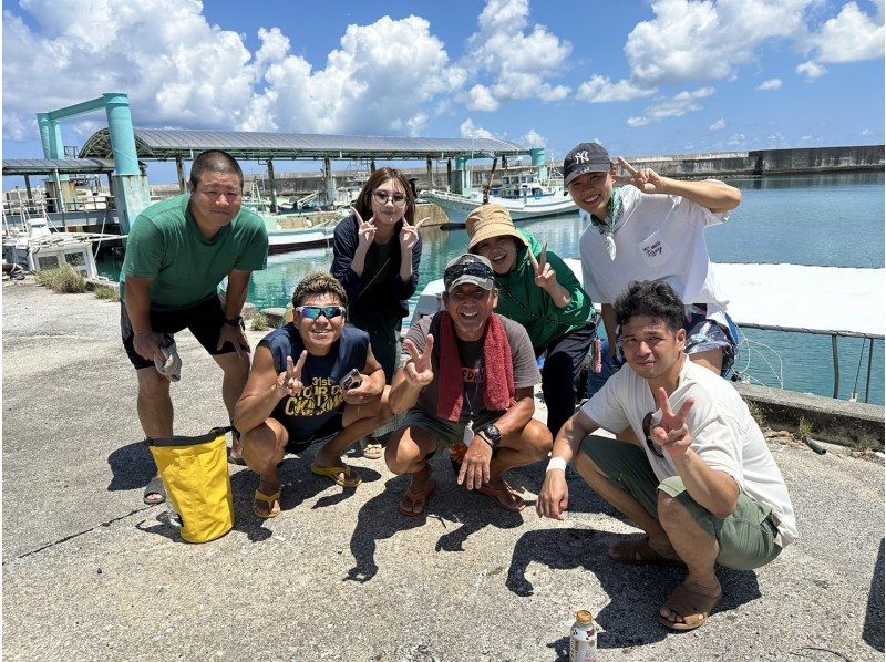 「促銷！」[宮古島] 家庭輕鬆釣魚！釣魚無需任何準備！對於初學者和女性來說都是安全的！伊良部島薩拉濱港每天 3 班出發の紹介画像