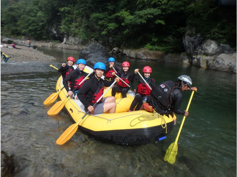 [Gunma, Minakami] Student rafting in September! No limit for students aged 18 and over