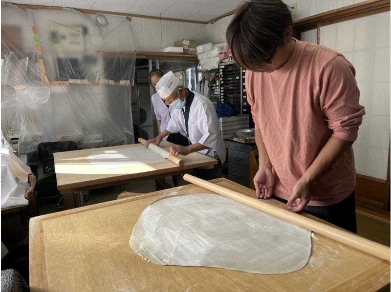 【福島・会津・磐梯町】老舗そば処の名人直伝！磐梯の名水×地粉で本格そば打ち体験♪の紹介画像