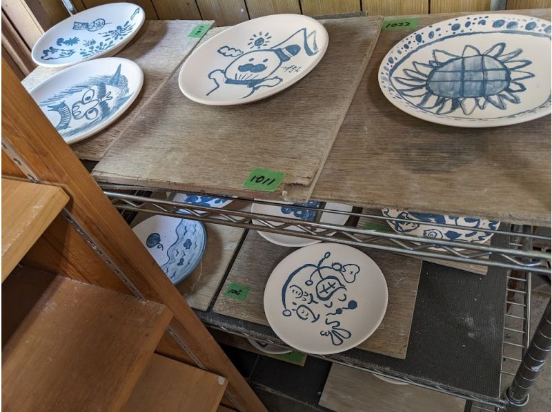 [Osaka, Kaizuka] \Painting and firing experience/Sightseeing together! Create your own original hand-painted work at the pottery experience spot in Mizuma-dera [Great for couples and families]の紹介画像