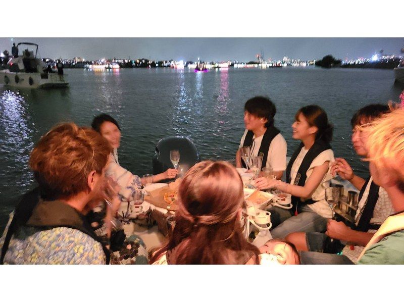 [Tokyo, Odaiba] Cruise, BBQ and all-you-can-drink set! A luxurious but great value plan! After your Tokyo Bay cruise, get off the boat and enjoy a BBQ right away!の紹介画像