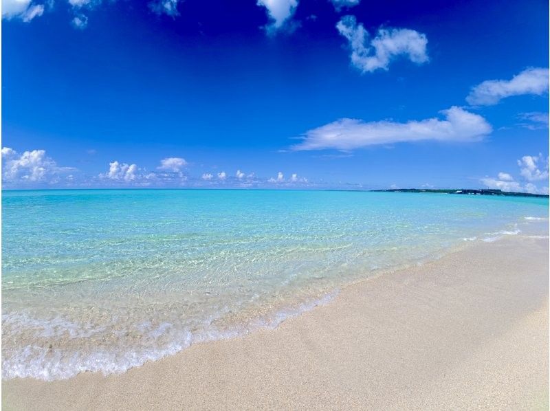 【人気スポット】ドローン撮影込み！ジェットスキーで行くユニの浜ツアー！※宮古島を楽しめる各プランご用意しております。各プランをご覧下さい。の紹介画像