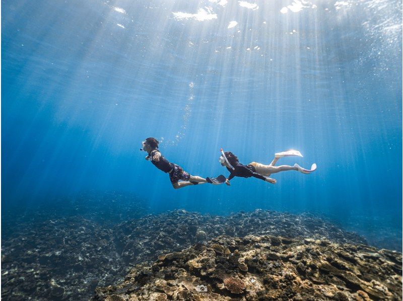 [Miyakojima] Private reservation for one group! Beginners and solo travelers welcome! <Skin diving/2 hours> ☆Free photo data ☆Free rentalの紹介画像