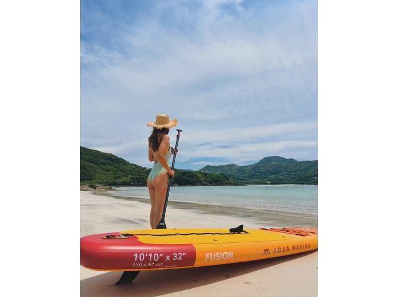 [Fukuoka, Itoshima] {SUP experience in the calm sea} Enjoy the great outdoors while feeling the pleasant breeze! GoPro photo giveaway ★ Recommended for women, couples and familiesの紹介画像