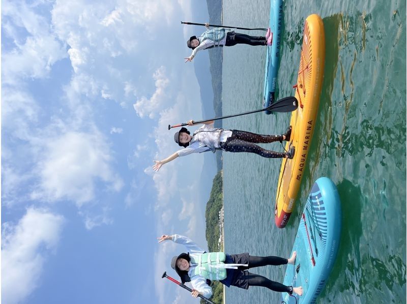 子供から大人まで楽しめるアクティビティ☆【福岡・糸島】《SUP体験ツアー》穏やかな海で潮風を浴びながらサップ体験！撮影写真は全てプレゼント！の紹介画像