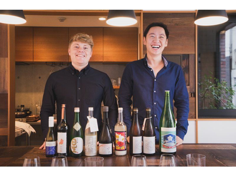 [Tokyo, Kanda] Japanese sake tasting course with a foreign sommelierの紹介画像